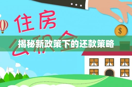 凤庆揭秘新政策下的还款策略