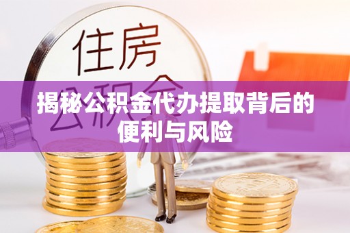 凤庆揭秘公积金代办提取背后的便利与风险