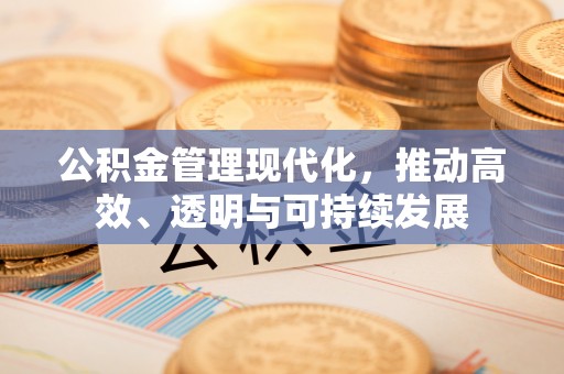 凤庆公积金管理现代化，推动高效、透明与可持续发展