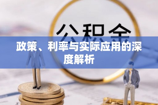 凤庆政策、利率与实际应用的深度解析
