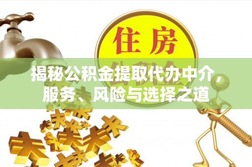 凤庆揭秘公积金提取代办中介，服务、风险与选择之道