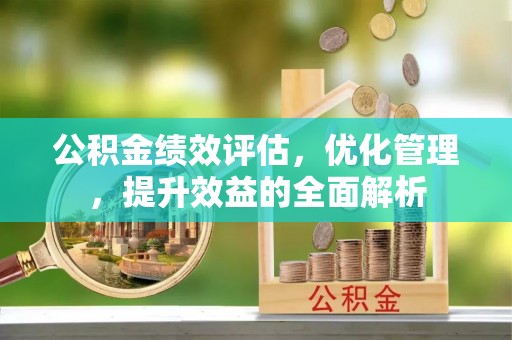 凤庆公积金绩效评估，优化管理，提升效益的全面解析