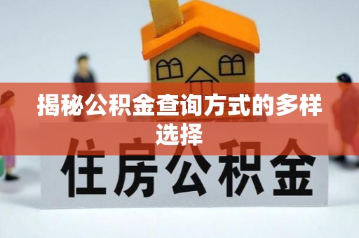 凤庆揭秘公积金查询方式的多样选择