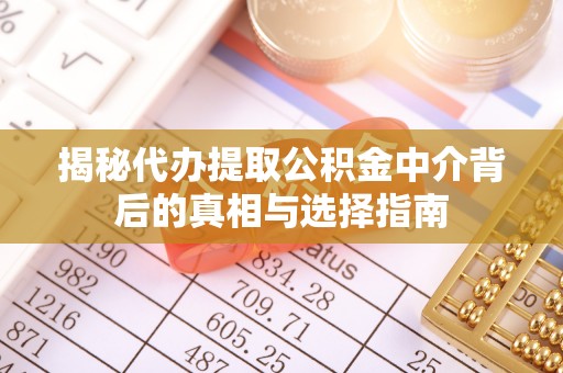 凤庆揭秘代办提取公积金中介背后的真相与选择指南