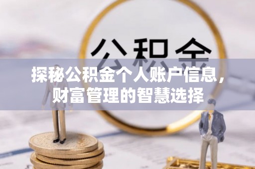 凤庆探秘公积金个人账户信息，财富管理的智慧选择